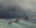 Tormenta en el mar 1873 Romántico Ivan Aivazovsky ruso